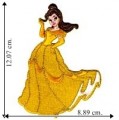 Princess Belle Embroidered Sew On Patch