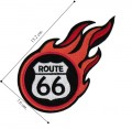 Route-66 Sign Style-1 Embroidered Sew On Patch
