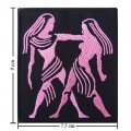 Roman Zodiac Gemini Embroidered Sew On Patch