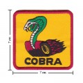 AC Cobra Style-1 Embroidered Sew On Patch