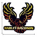 Harley Davidson Rising Fury Patch Embroidered Sew On Patch