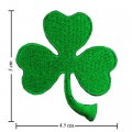 Irish Leaf Style-1 Embroidered Sew On Patch