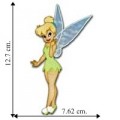 Fairy Tinkerbell Silhouette Style-2 Embroidered Sew On Patch