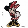 Minnie Mouse Walt Disney Cartoon Style-3 Embroidered Sew On Patch
