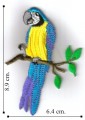 Macaw Style-1 Embroidered Sew On Patch