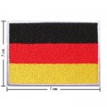 Germany Nation Flag Style-1 Embroidered Sew On Patch