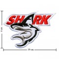 Shark Energy Drink Style-2 Embroidered Sew On Patch