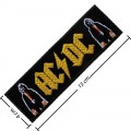 ACDC Music Band Style-1 Embroidered Sew On Patch