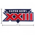 Super Bowl XXIII 1988 Style-23 Embroidered Iron On/Sew On Patch