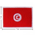 Tunisia Nation Flag Style-1 Embroidered Sew On Patch