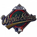 World Series 1992 Embroidered Iron On Patch