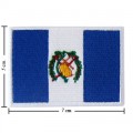 Guatemala Nation Flag Style-1 Embroidered Sew On Patch