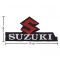 Suzuki Motor Style-2 Embroidered Sew On Patch