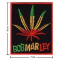 Bob Marley A Reggae Ska Band Style-5 Embroidered Sew On Patch