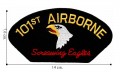 101st Airborne Division Screaming Eagles Embroidered Sew On Patch