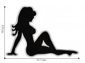 Mudflap Girl Style-4 Embroidered Sew On Patch