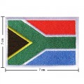 South Africa Nation Flag Style-1 Embroidered Sew On Patch