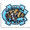 North Carolina Tar Heels Style-1 Embroidered Iron On/Sew On Patch