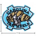 North Carolina Tar Heels Style-1 Embroidered Iron On/Sew On Patch