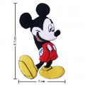 Mickey Mouse Walt Disney Cartoon Style-2 Embroidered Sew On Patch