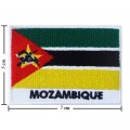 Mozambique Nation Flag Style-2 Embroidered Sew On Patch