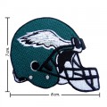 Philadelphia Eagles Helmet Style-1 Embroidered Iron On/Sew On Patch