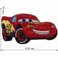 Lightning McQueen Cars Embroidered Sew On Patch