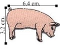 Pig Style-1 Embroidered Sew On Patch