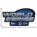 World Series 2004 Embroidered Iron On/Sew On Patch