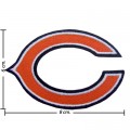 Chicago Bears Style-1 Embroidered Iron On/Sew On Patch