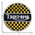 Triumph Motorcycle Style-2 Embroidered Sew On Patch