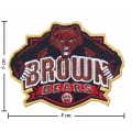 Brown Bears Style-1 Embroidered Iron On/Sew On Patch