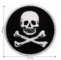 Pirate Sign Flag Style-4 Embroidered Sew On Patch