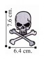Skull Style-9 Embroidered Sew On Patch