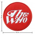The Who Rock Music Band Style-3 Embroidered Sew On Patch
