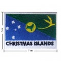 Christmas Island Nation Flag Style-2 Embroidered Sew On Patch