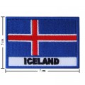 Iceland Nation Flag Style-2 Embroidered Sew On Patch