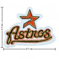 Houston Astros Style-1 Embroidered Iron On/Sew On Patch
