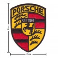 Porsche Style-2 Embroidered Sew On Patch