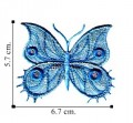 Butterfly Style-42 Embroidered Sew On Patch