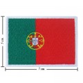 Portugal Nation Flag Style-1 Embroidered Sew On Patch
