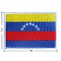 Venezuela Nation Flag Style-1 Embroidered Sew On Patch