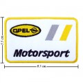 OPEL Motorsport Style-1 Embroidered Sew On Patch