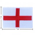 England Nation Flag Style-1 Embroidered Sew On Patch