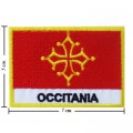Occitania Nation Flag Style-2 Embroidered Sew On Patch
