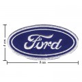 Ford Motors Style-2 Embroidered Sew On Patch