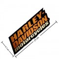 Harley Davidson Stacked Patch Embroidered Sew On Patch