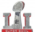Super Bowl LI 2016 Style-51 Embroidered Iron On/Sew On Patch