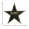 US Army Stripe Style-3 Embroidered Sew On Patch