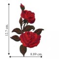 Rose Flower Style-3 Embroidered Sew On Patch